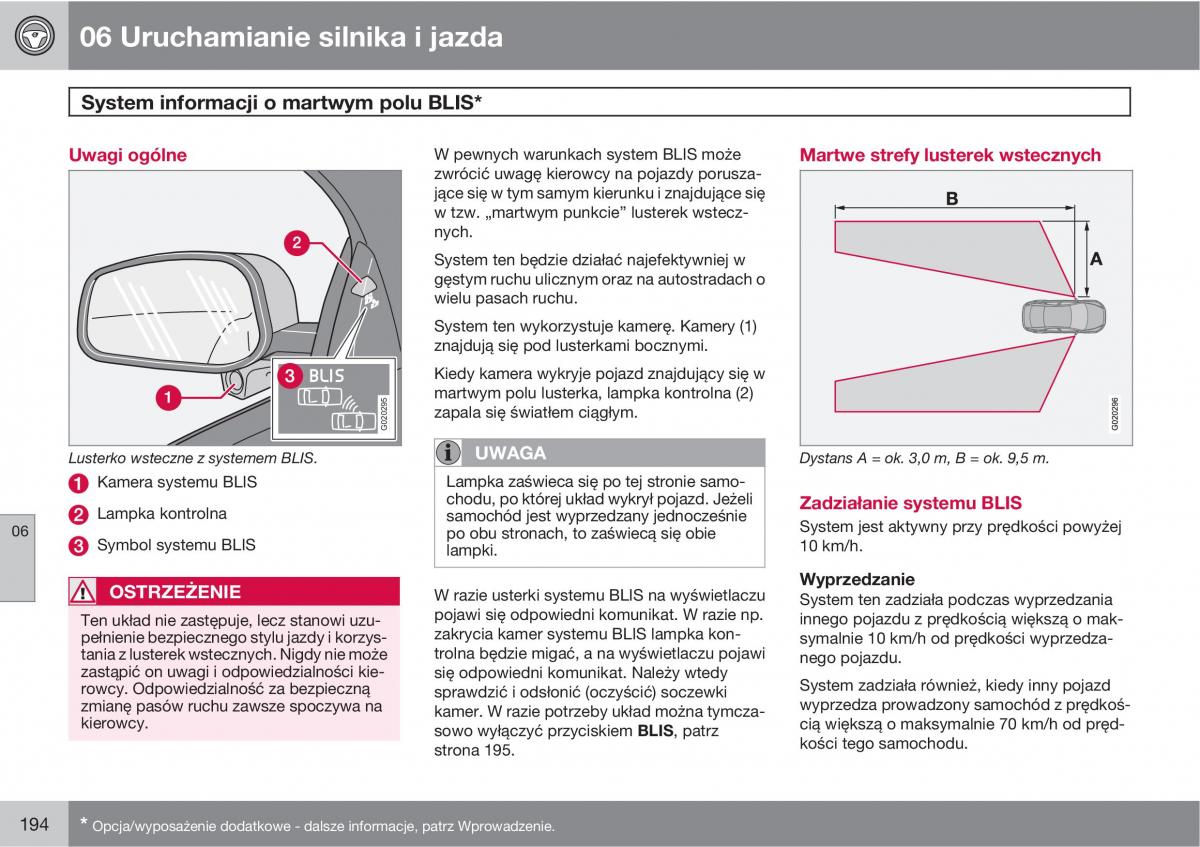 Volvo C30 instrukcja obslugi / page 196