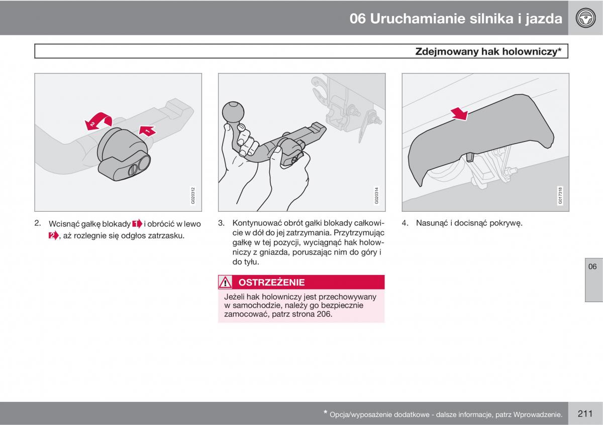 Volvo C30 instrukcja obslugi / page 213