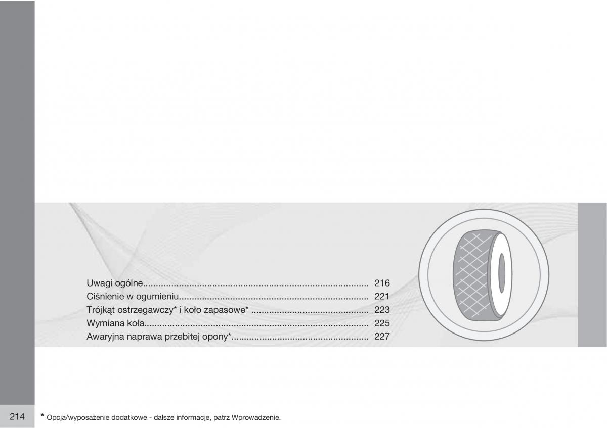 Volvo C30 instrukcja obslugi / page 216