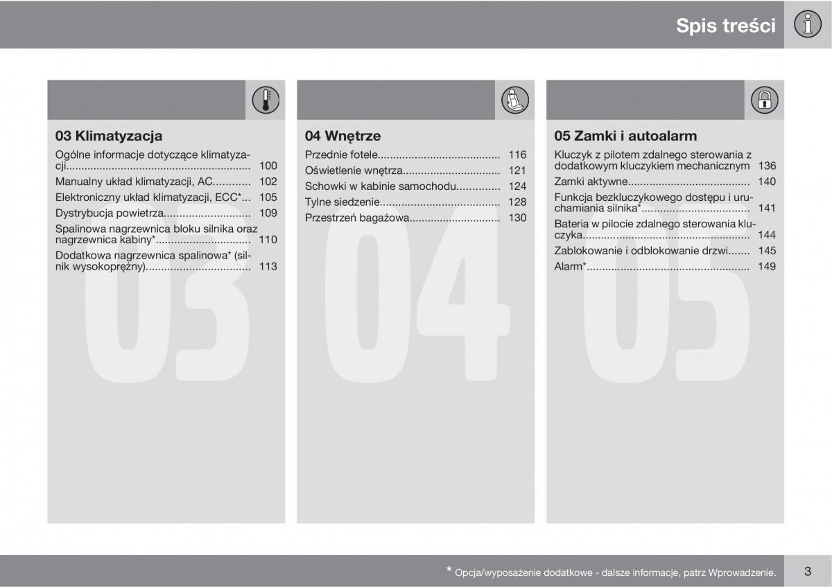 Volvo C30 instrukcja obslugi / page 5