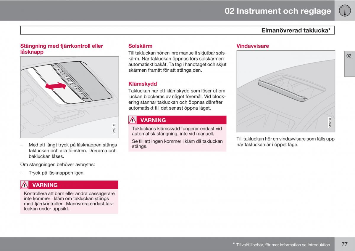 Volvo C30 instruktionsbok / page 79