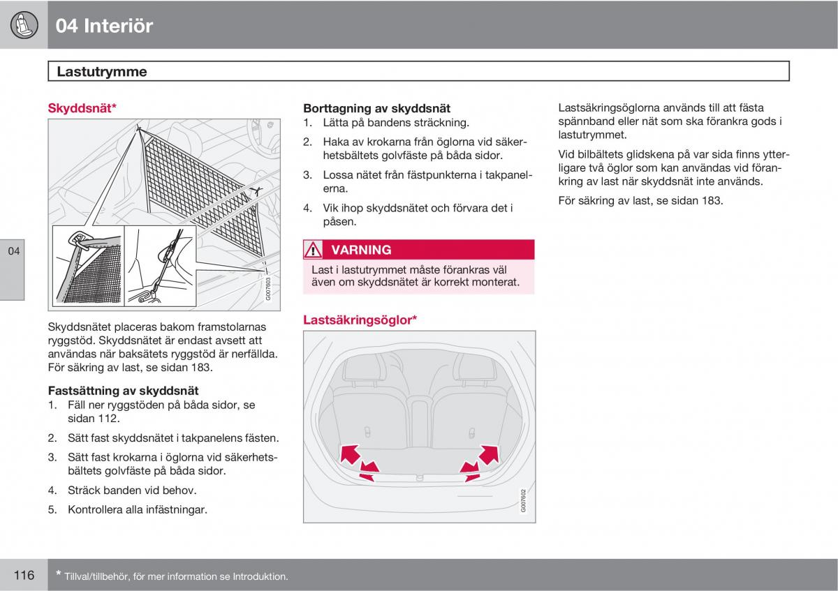 Volvo C30 instruktionsbok / page 118