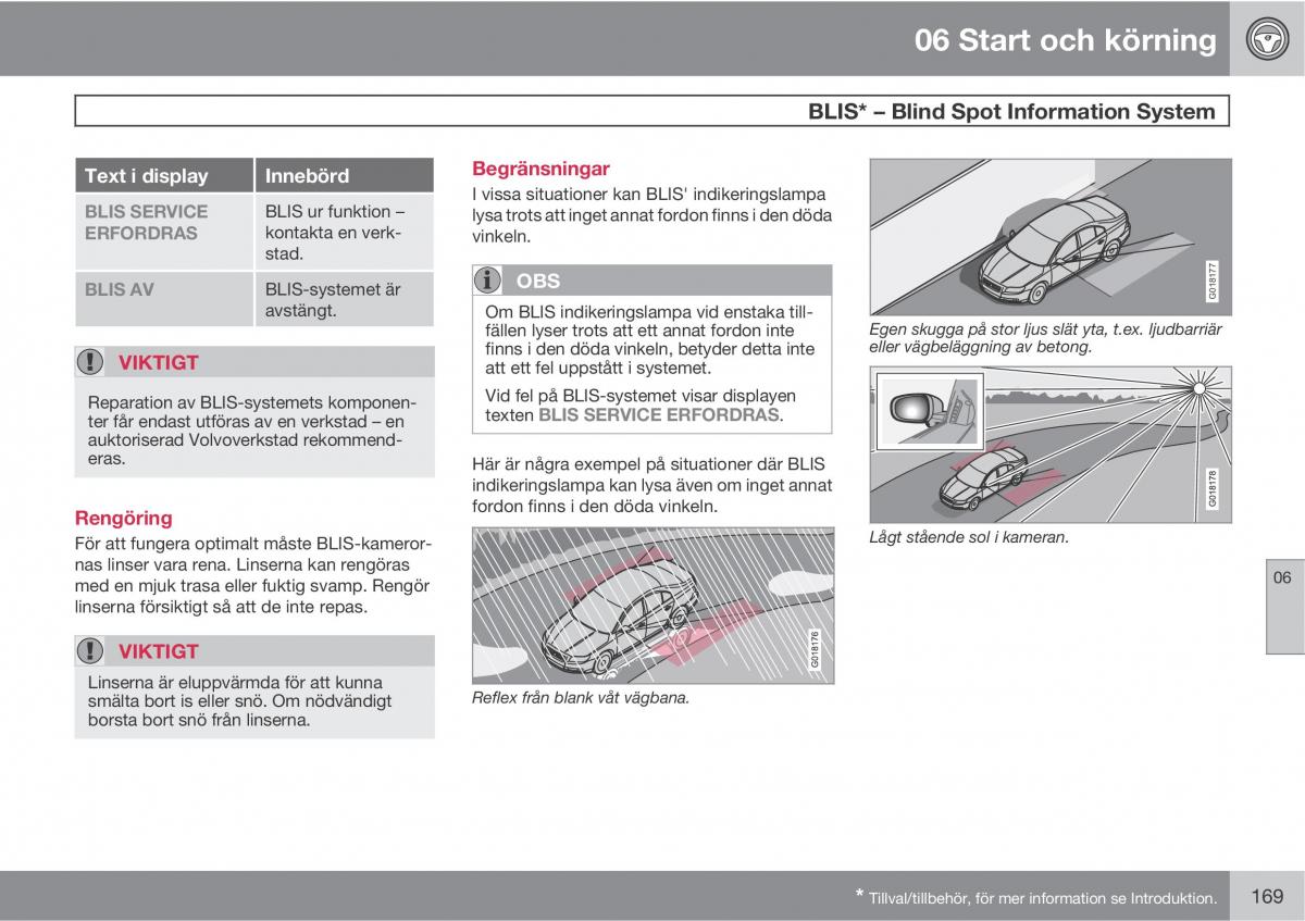 Volvo C30 instruktionsbok / page 171