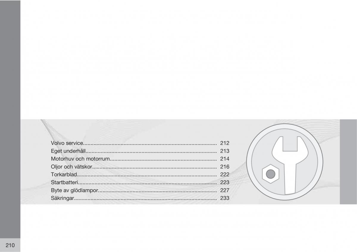 Volvo C30 instruktionsbok / page 212