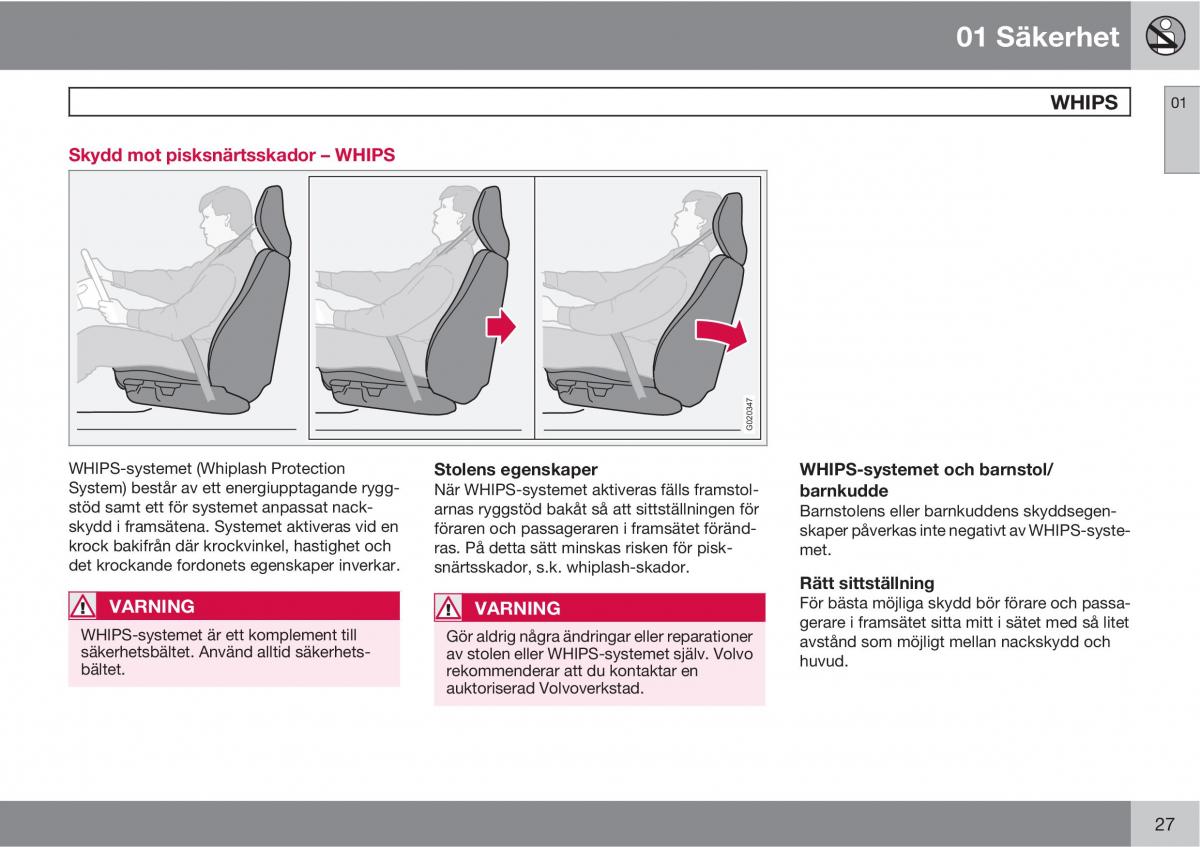 Volvo C30 instruktionsbok / page 29