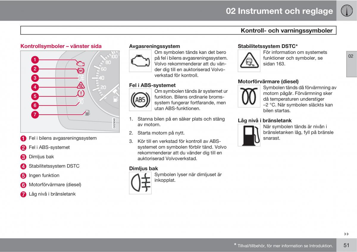 Volvo C30 instruktionsbok / page 53