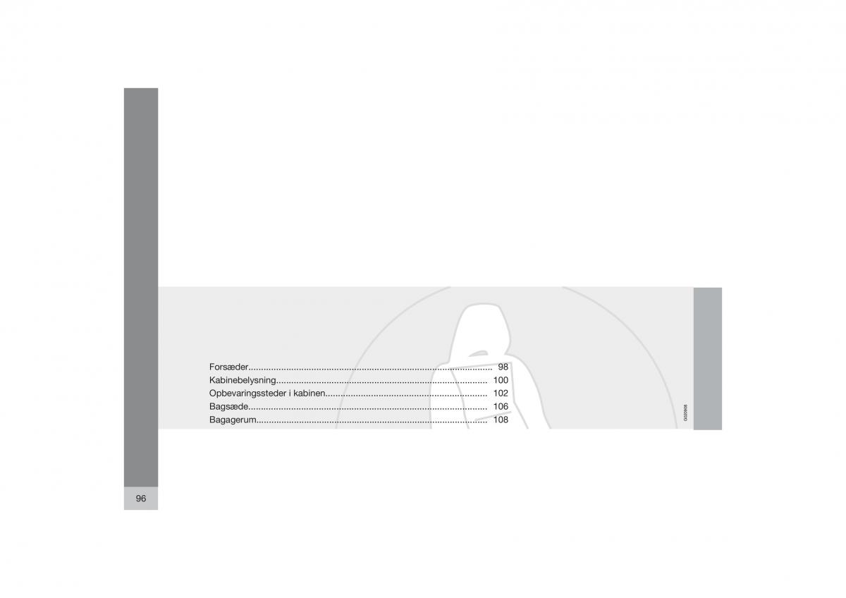 Volvo S40 II 2 Bilens instruktionsbog / page 97