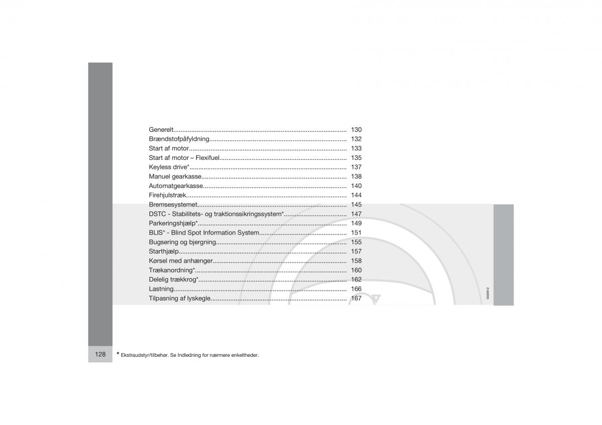 Volvo S40 II 2 Bilens instruktionsbog / page 129