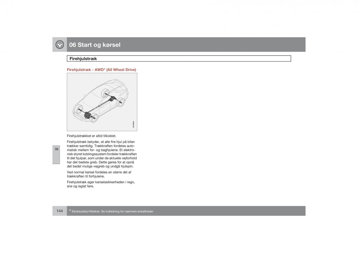 Volvo S40 II 2 Bilens instruktionsbog / page 145