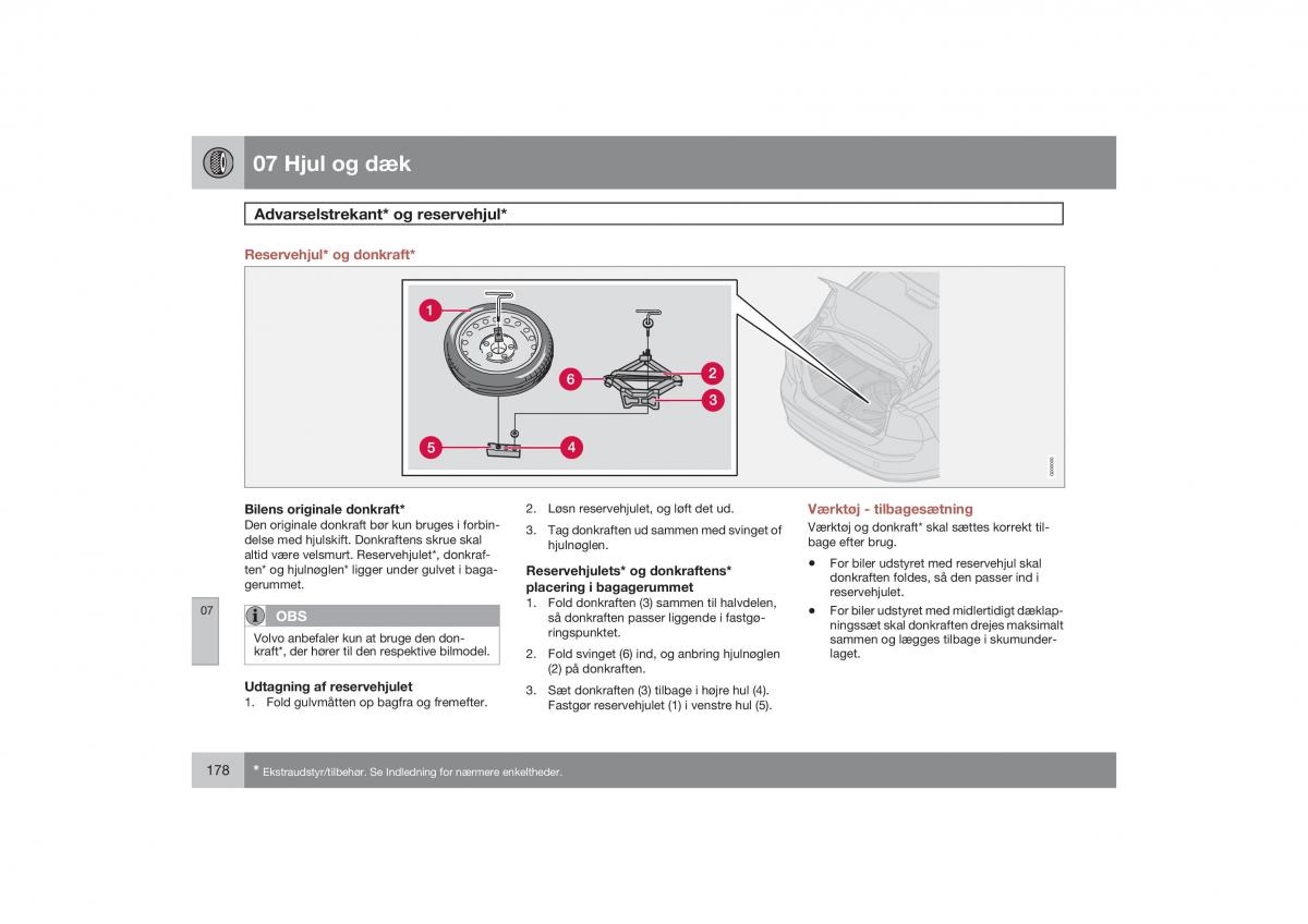 Volvo S40 II 2 Bilens instruktionsbog / page 179