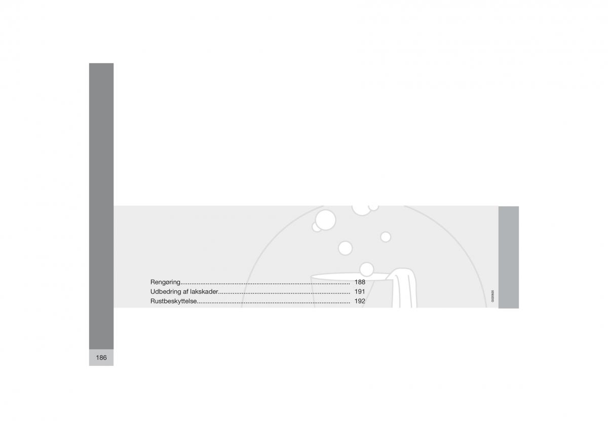 Volvo S40 II 2 Bilens instruktionsbog / page 187