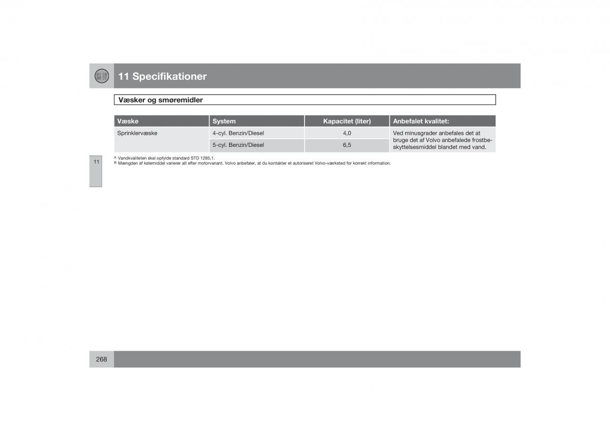 Volvo S40 II 2 Bilens instruktionsbog / page 269