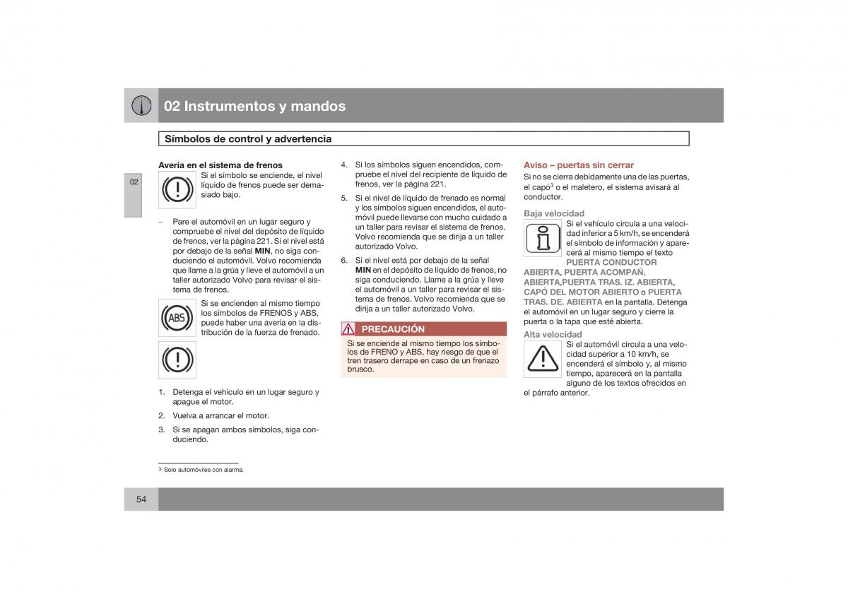 Volvo S40 II 2 manual del propietario / page 55