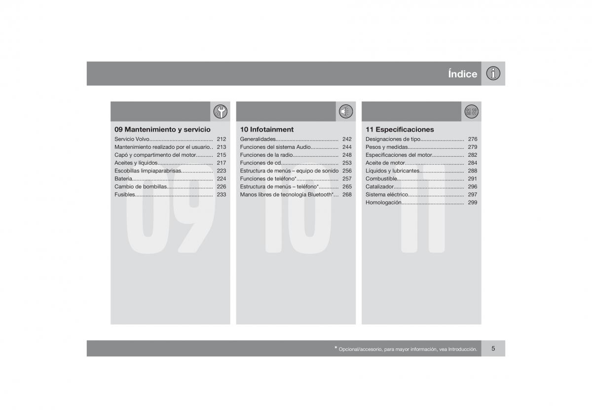 Volvo S40 II 2 manual del propietario / page 6