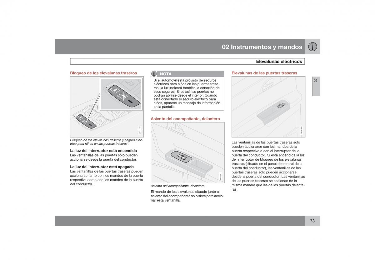 Volvo S40 II 2 manual del propietario / page 74