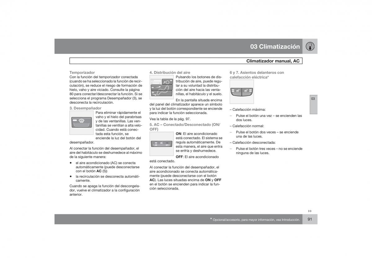 Volvo S40 II 2 manual del propietario / page 92