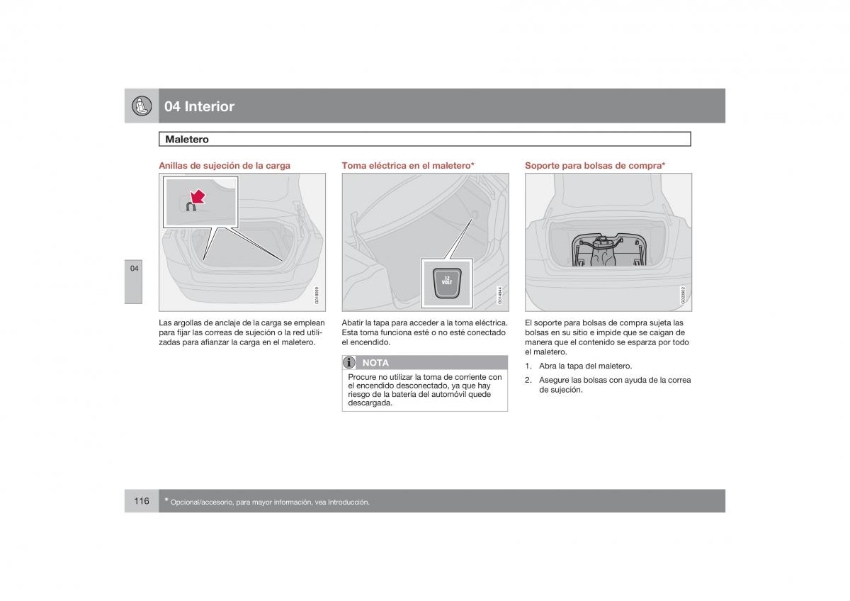 Volvo S40 II 2 manual del propietario / page 117