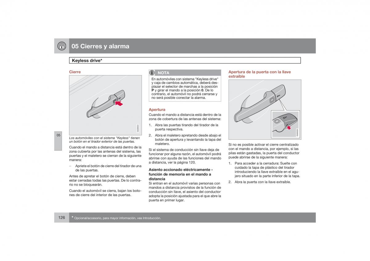 Volvo S40 II 2 manual del propietario / page 127