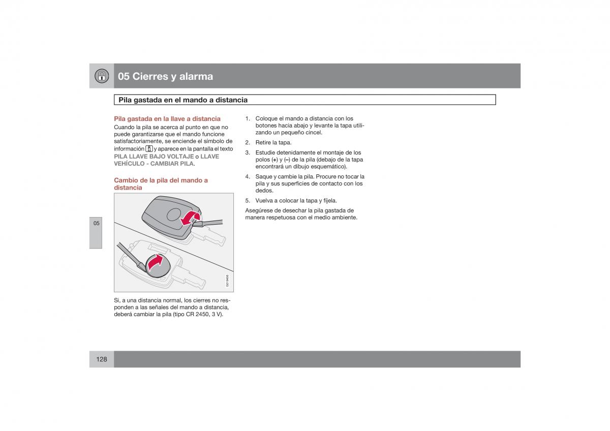 Volvo S40 II 2 manual del propietario / page 129