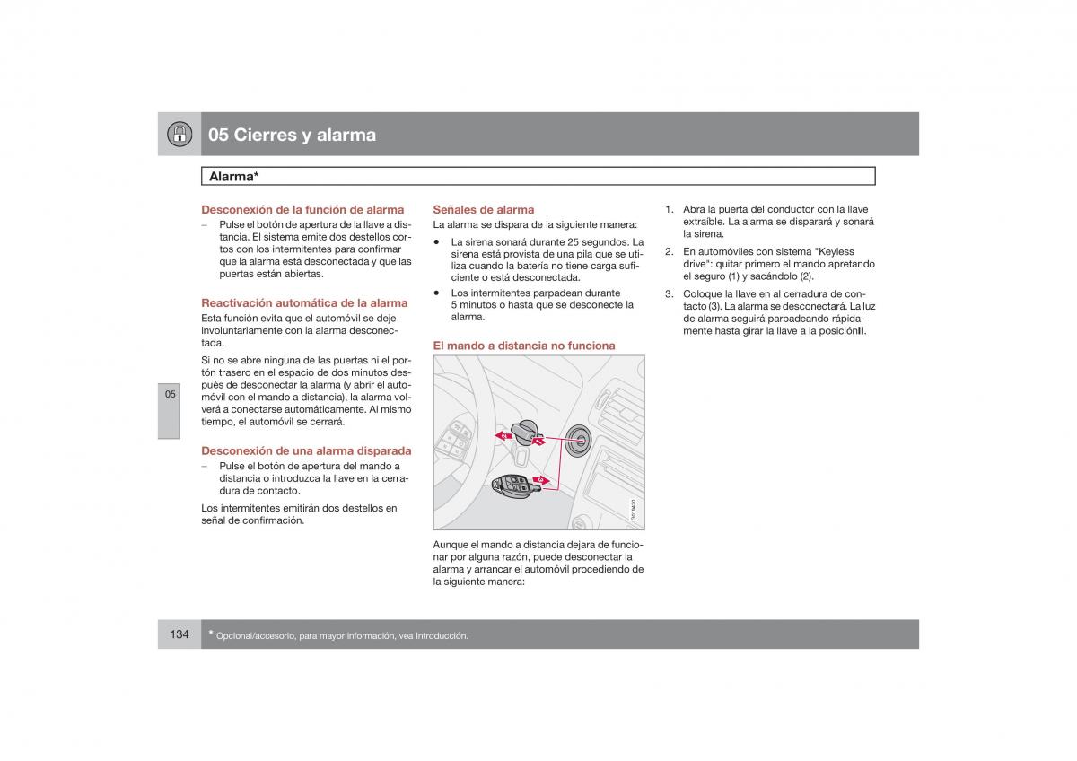 Volvo S40 II 2 manual del propietario / page 135