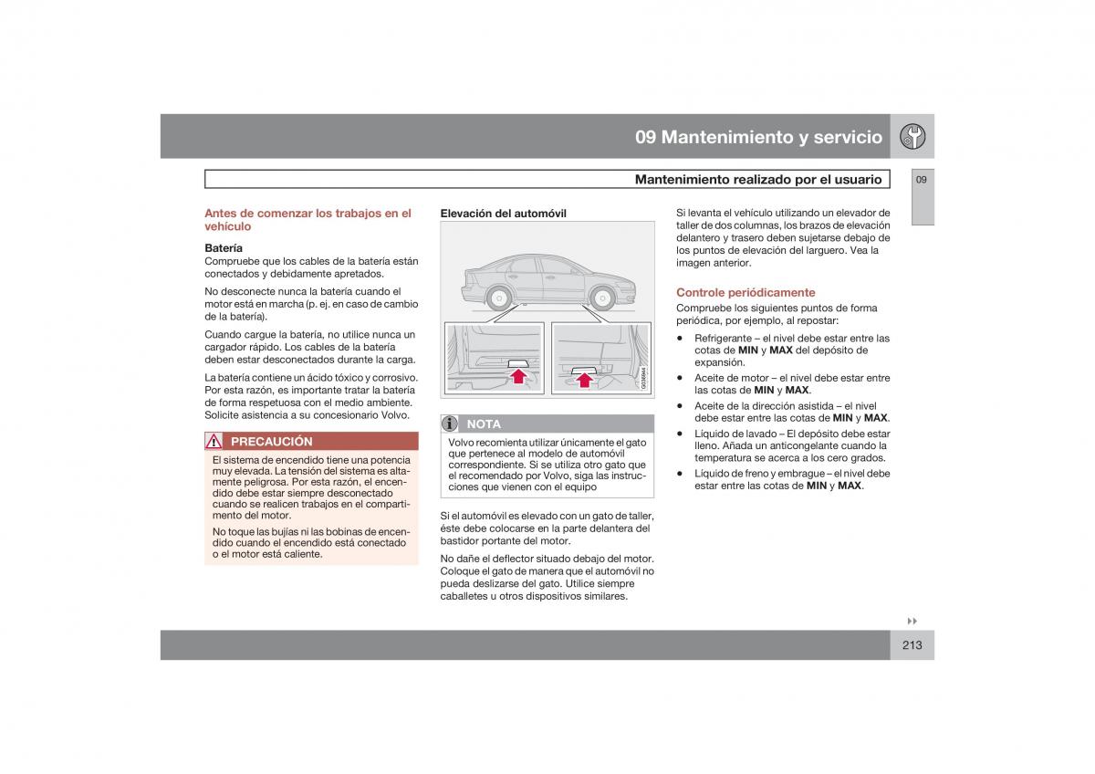 Volvo S40 II 2 manual del propietario / page 214