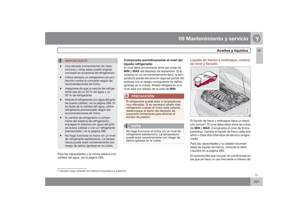 Volvo S40 II 2 manual del propietario / page 222