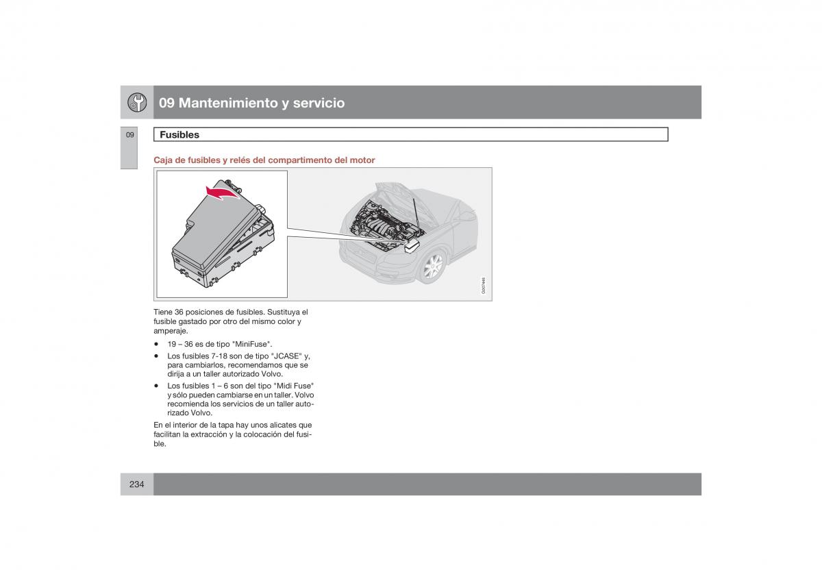 Volvo S40 II 2 manual del propietario / page 235