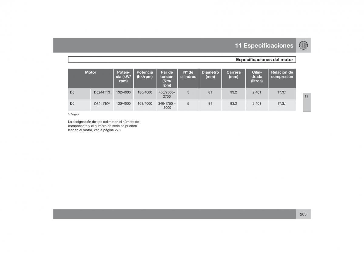 Volvo S40 II 2 manual del propietario / page 284