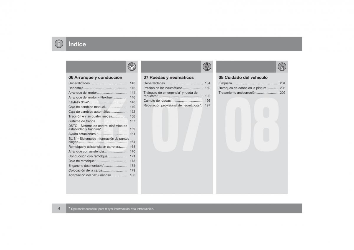 Volvo S40 II 2 manual del propietario / page 5