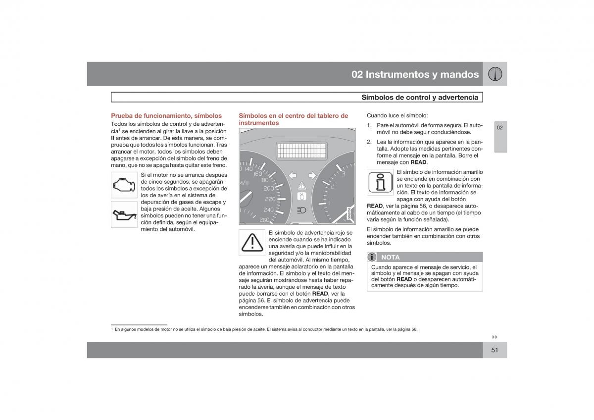 Volvo S40 II 2 manual del propietario / page 52