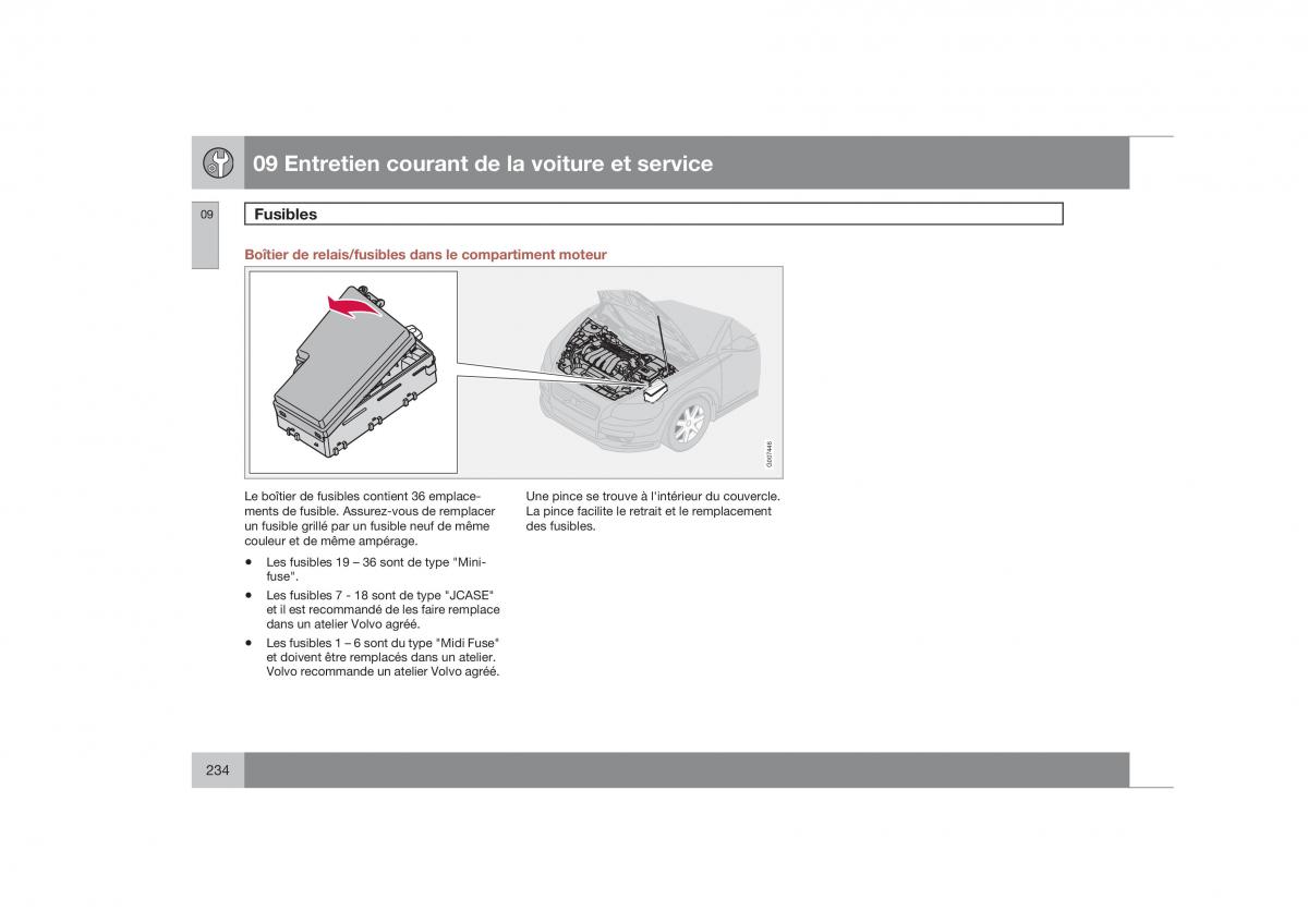 Volvo S40 II 2 manuel du proprietaire / page 235