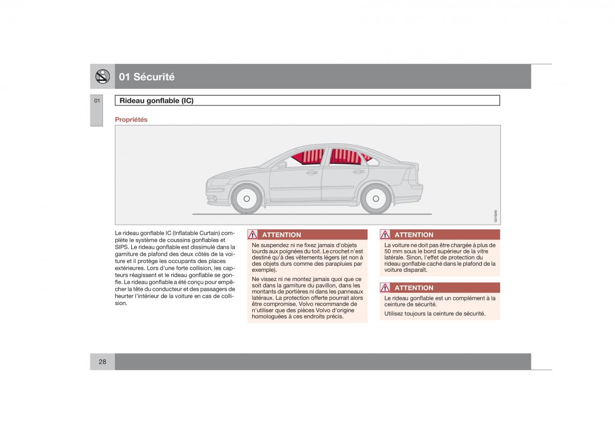 Volvo S40 II 2 manuel du proprietaire / page 29