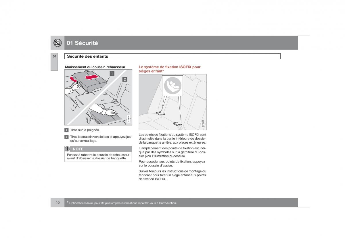 Volvo S40 II 2 manuel du proprietaire / page 41