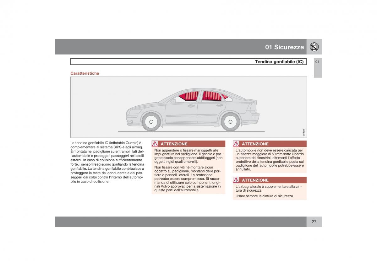 Volvo S40 II 2 manuale del proprietario / page 28