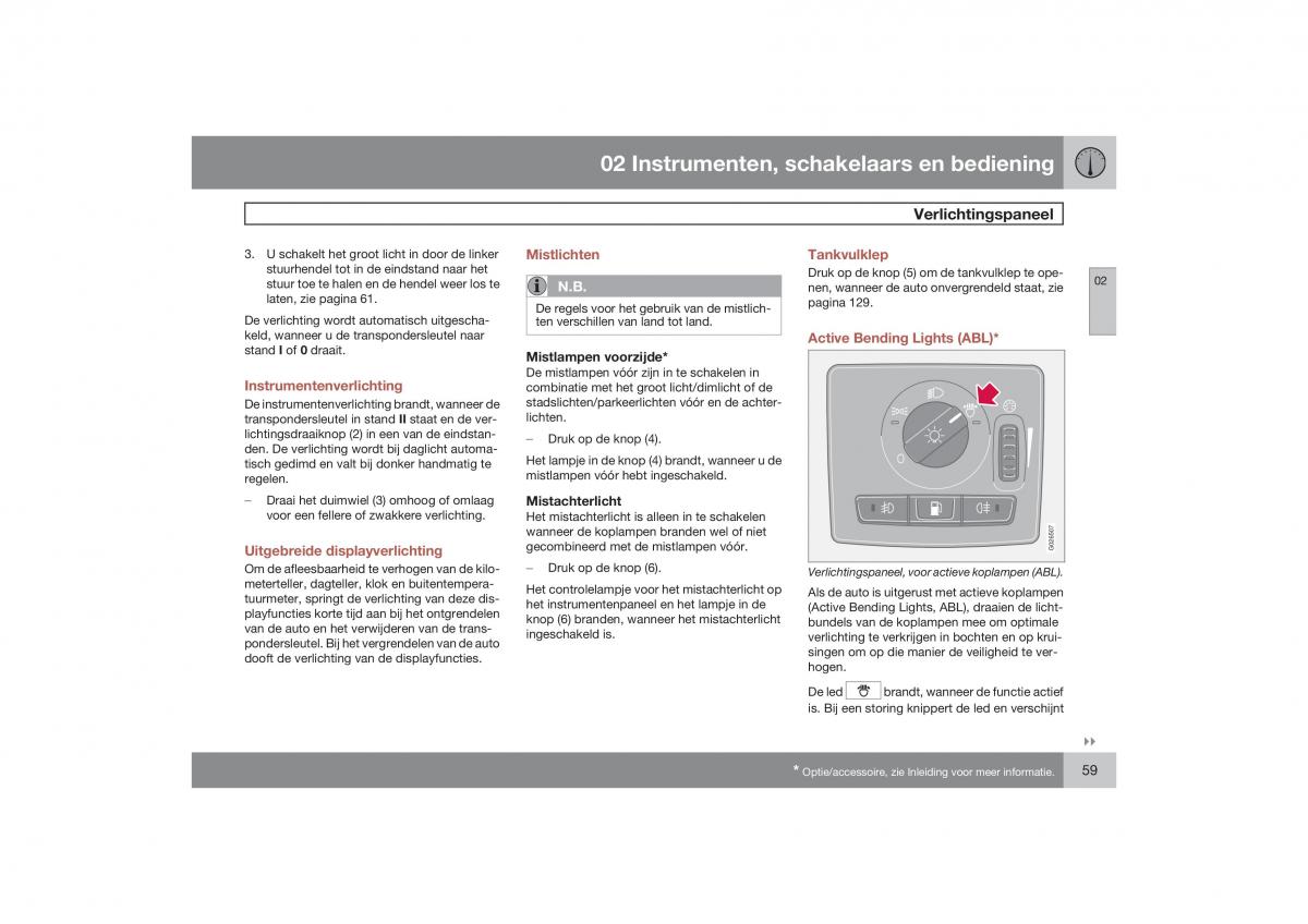 Volvo S40 II 2 handleiding / page 60