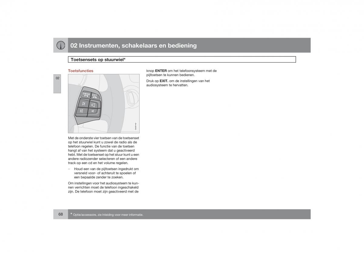 Volvo S40 II 2 handleiding / page 69