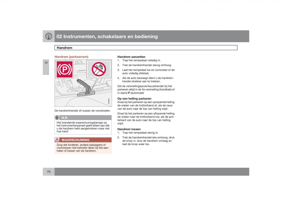 Volvo S40 II 2 handleiding / page 71