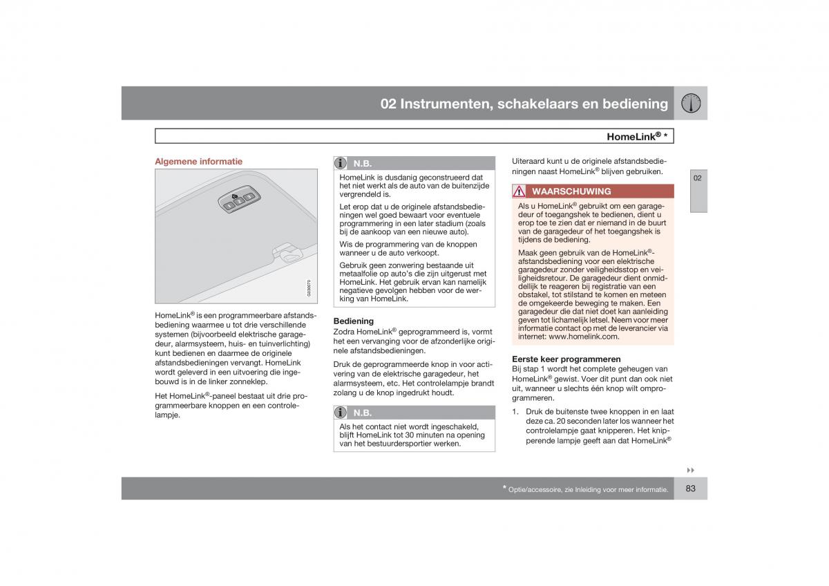 Volvo S40 II 2 handleiding / page 84