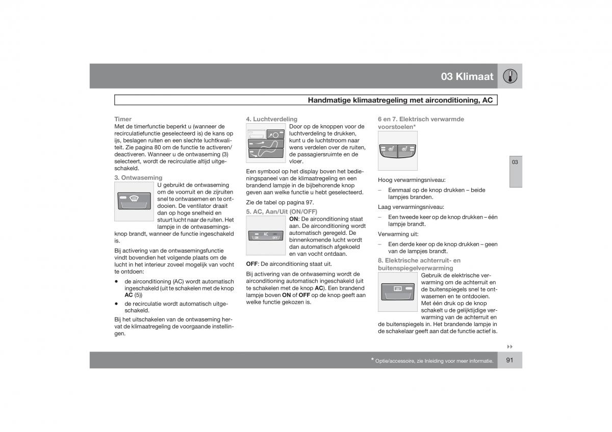 Volvo S40 II 2 handleiding / page 92