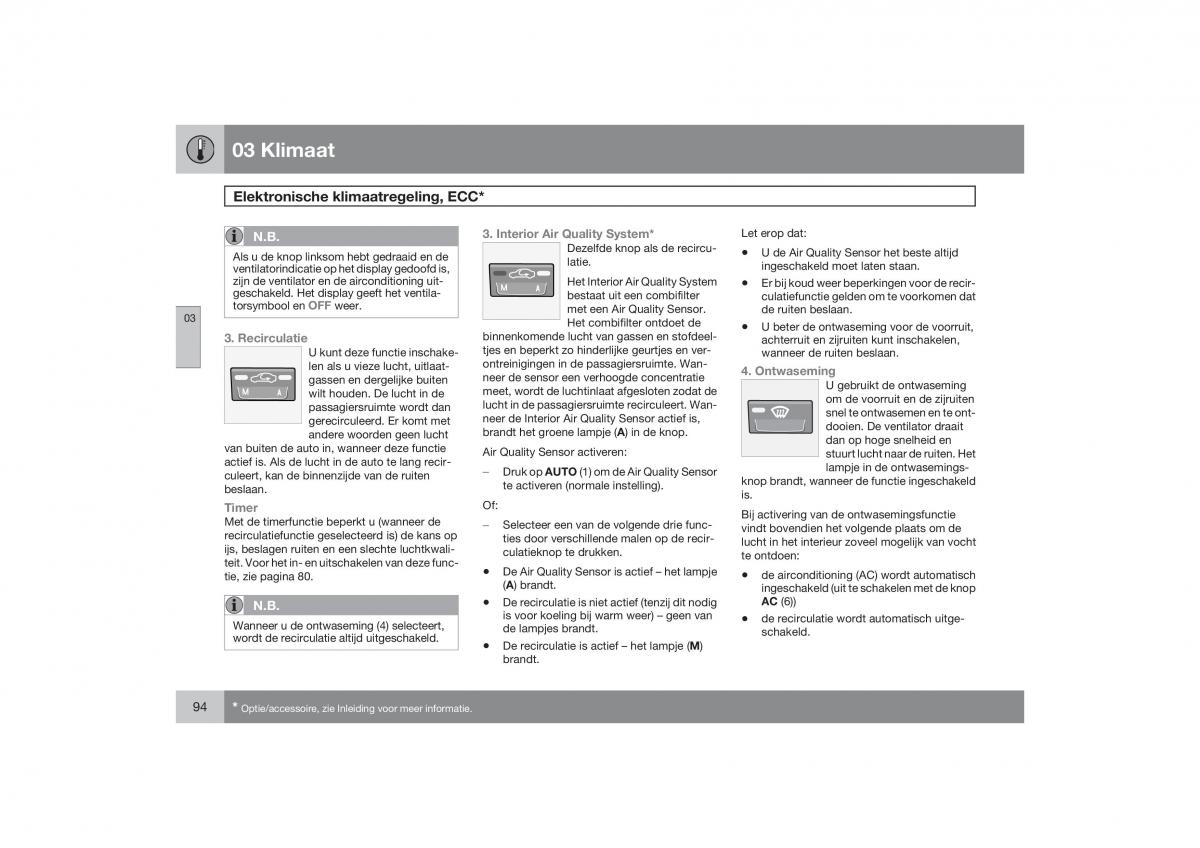 Volvo S40 II 2 handleiding / page 95