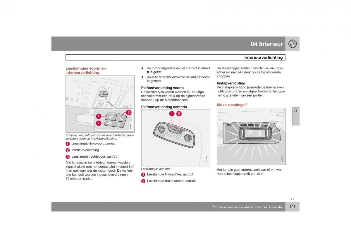 Volvo S40 II 2 handleiding / page 108