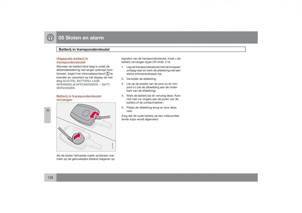 Volvo S40 II 2 handleiding / page 129