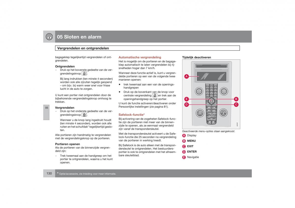 Volvo S40 II 2 handleiding / page 131