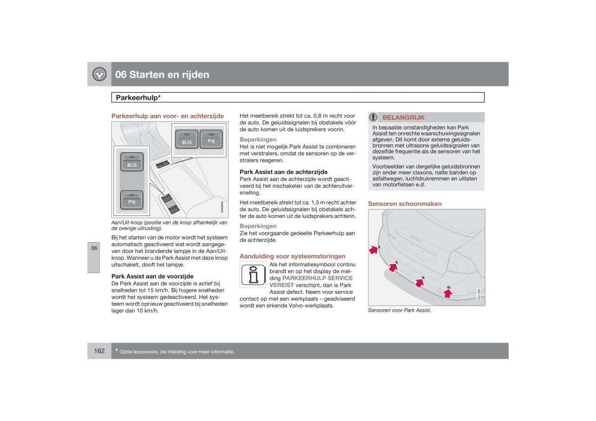 Volvo S40 II 2 handleiding / page 163