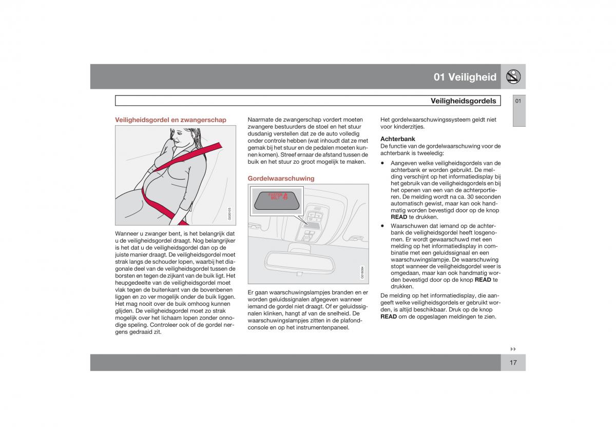 Volvo S40 II 2 handleiding / page 18