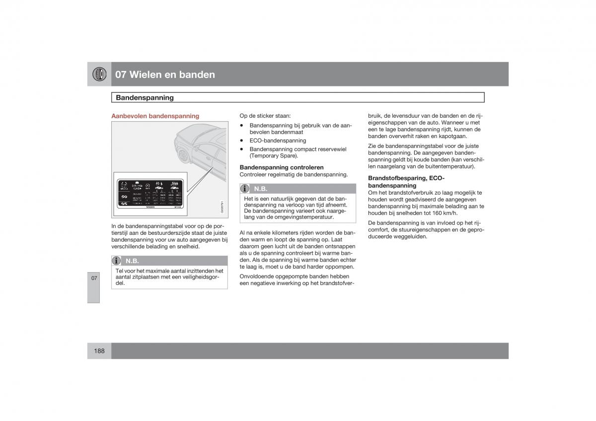 Volvo S40 II 2 handleiding / page 189