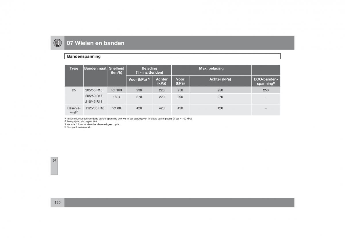 Volvo S40 II 2 handleiding / page 191