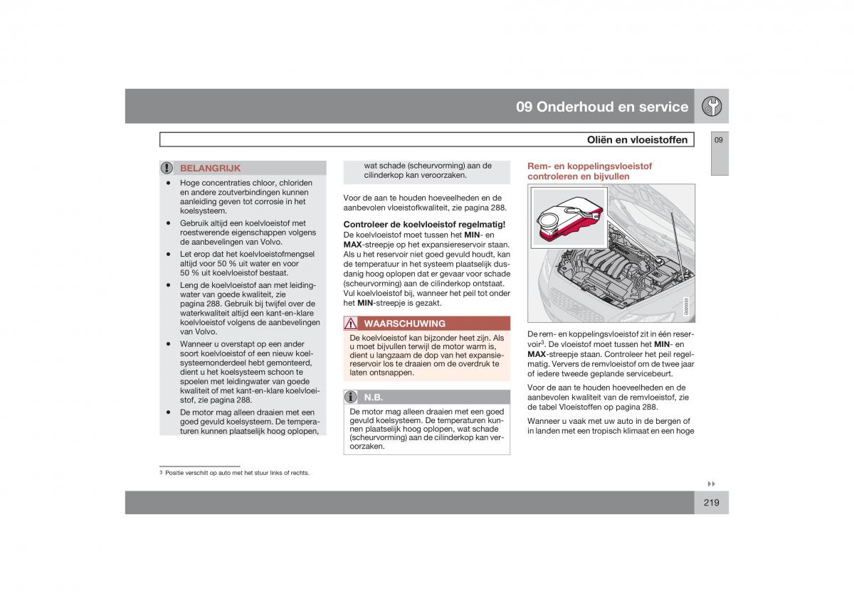 Volvo S40 II 2 handleiding / page 220