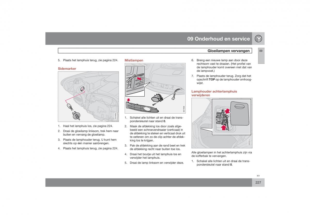 Volvo S40 II 2 handleiding / page 228