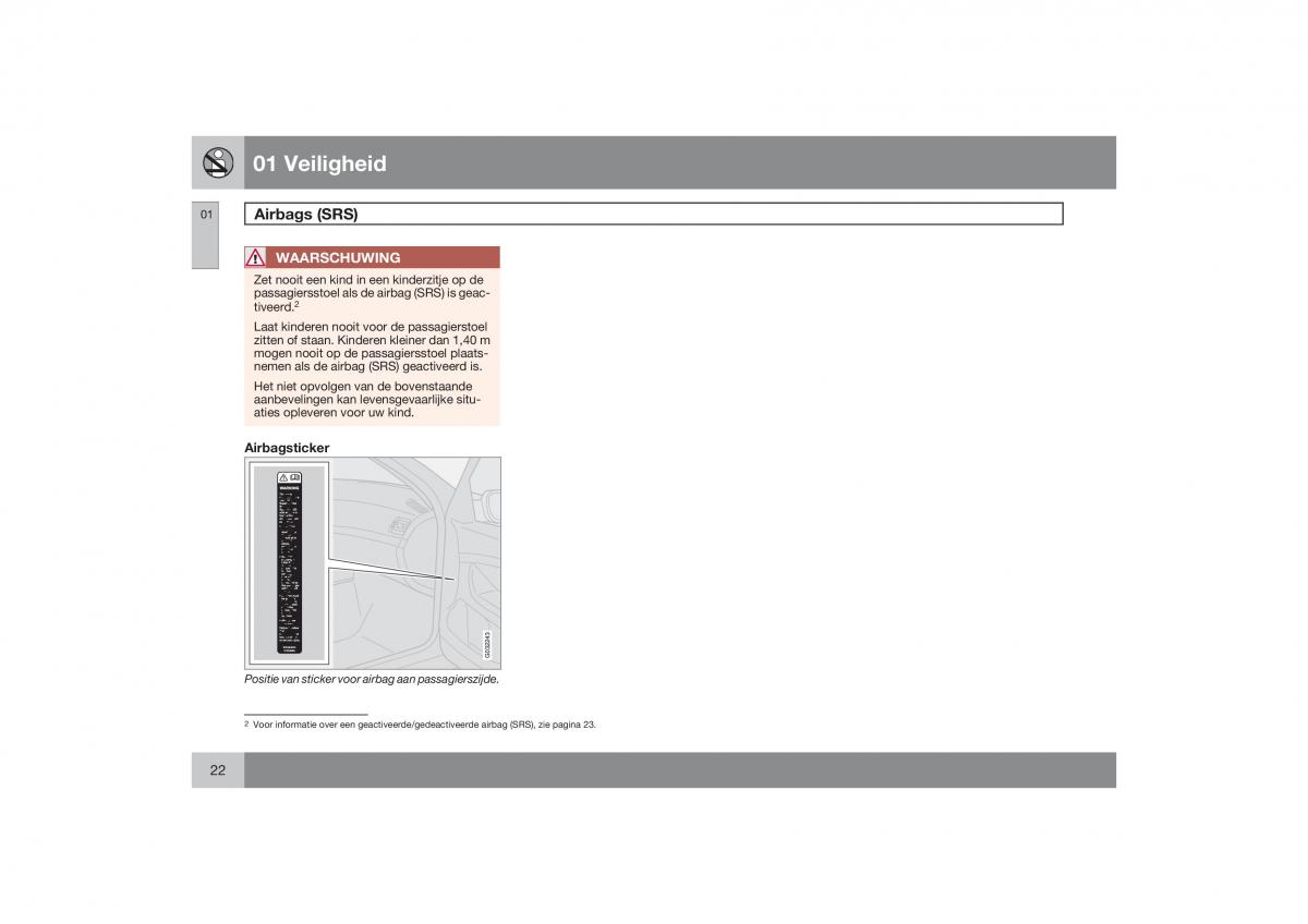 Volvo S40 II 2 handleiding / page 23